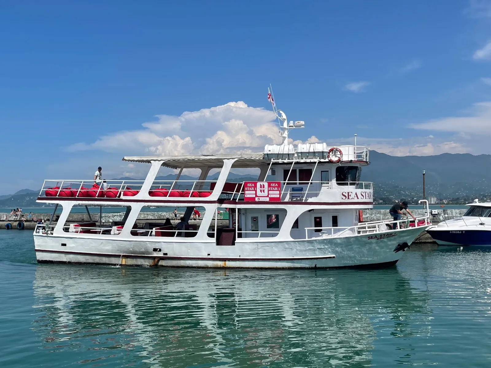 Sea Star 1 Big Yacht Charter in Batumi — Events on Water Sea Star 1 Big Yacht Charter in Batumi — Events on Water