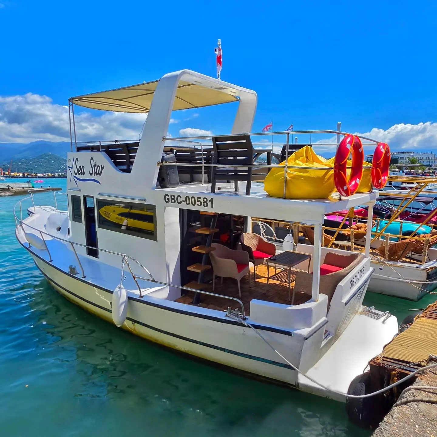 Sea Star Yacht Charter in Batumi — Up to 11 Guests Sea Star Yacht Charter in Batumi — Up to 11 Guests