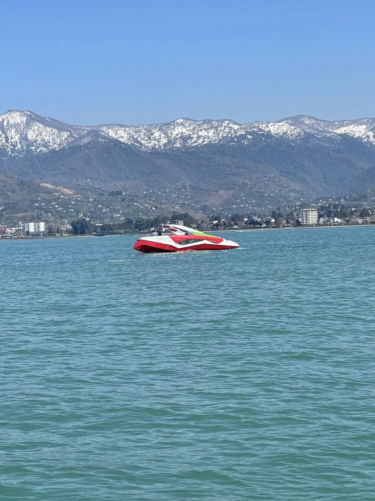 Lucky Parasailing Boat in Batumi Lucky Parasailing Boat in Batumi