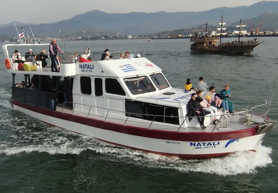Fishing on large yacht NATALI in Batumi - up to 50 guests Fishing on large yacht NATALI in Batumi - up to 50 guests