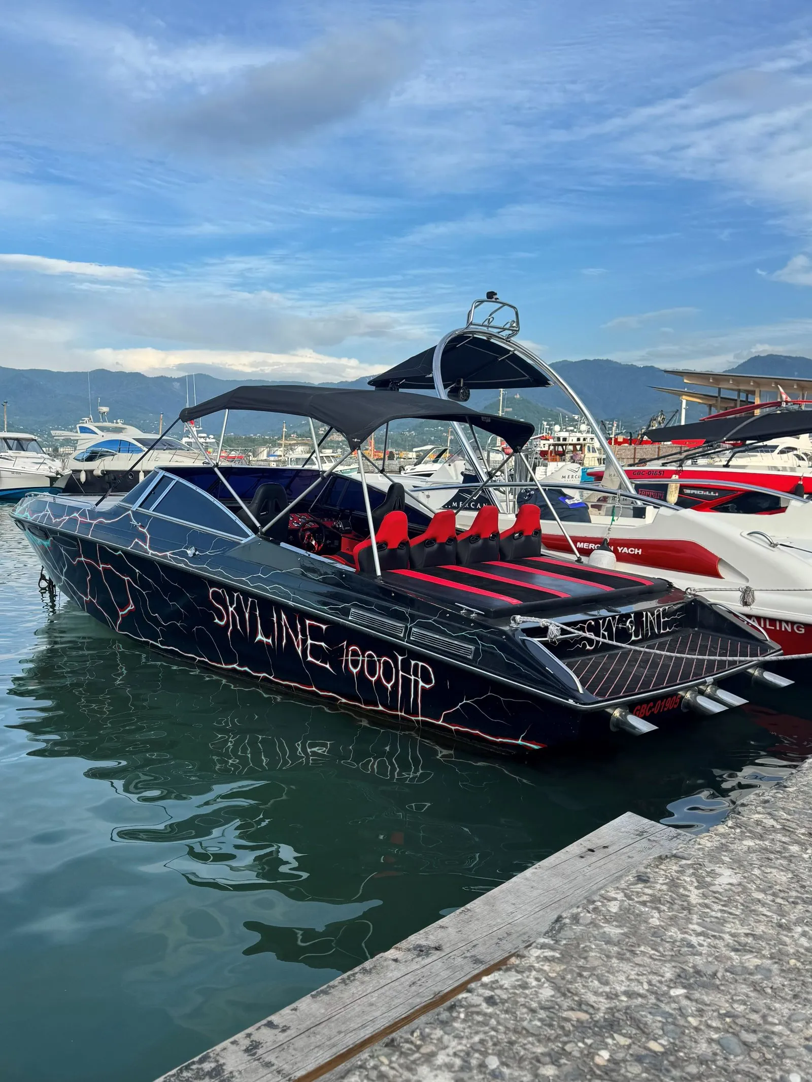 SKYLINE 1000HP Speedboat Rental in Batumi, photo 2