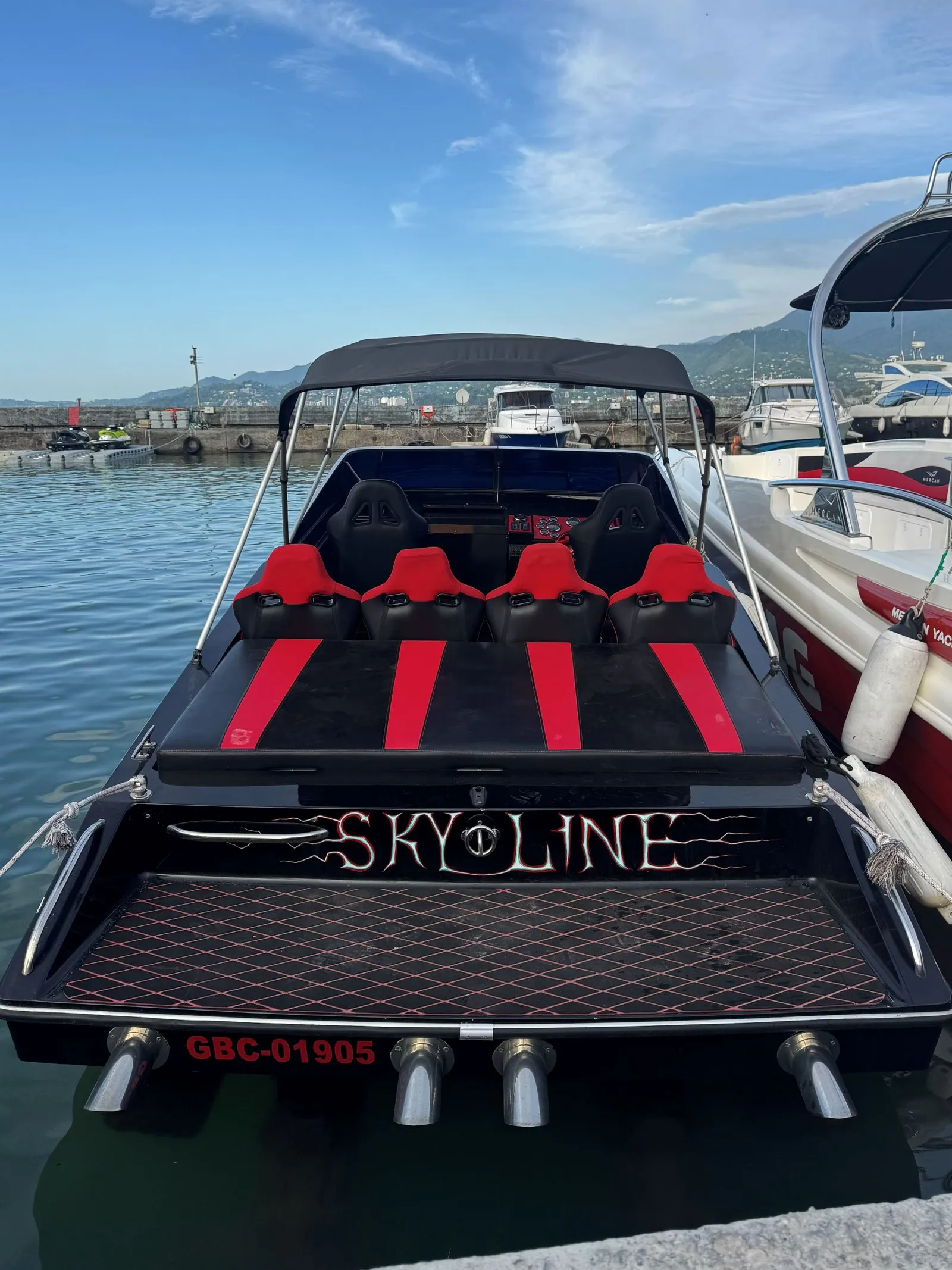 SKYLINE 1000HP Speedboat Rental in Batumi, photo 3