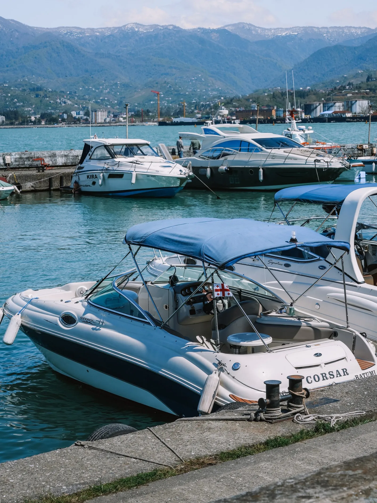 Corsar Boat Rental in Batumi — Up to 8 Guests Corsar Boat Rental in Batumi — Up to 8 Guests
