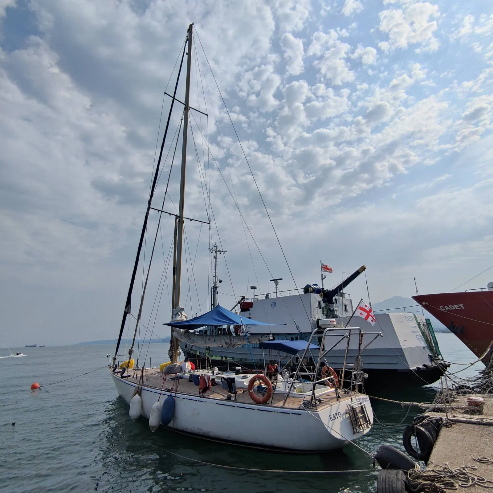 Fishing on sailing yacht KATO in Batumi - up to 11 guests Fishing on sailing yacht KATO in Batumi - up to 11 guests