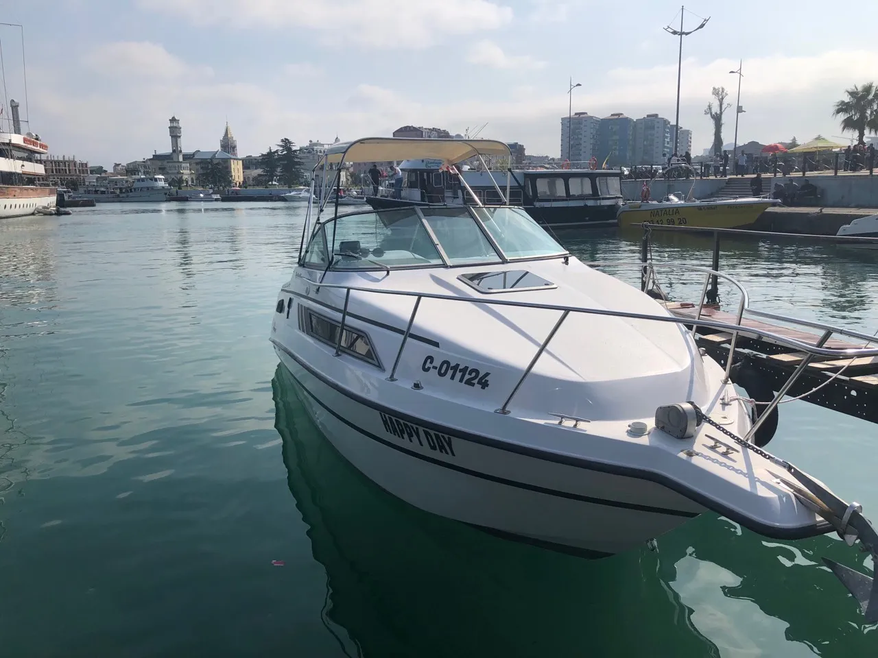 Happy Day Yacht Rental in Batumi — Up to 7 Guests Happy Day Yacht Rental in Batumi — Up to 7 Guests