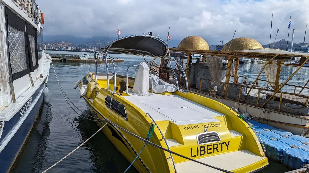 Liberty Parasailing Boat in Batumi Liberty Parasailing Boat in Batumi