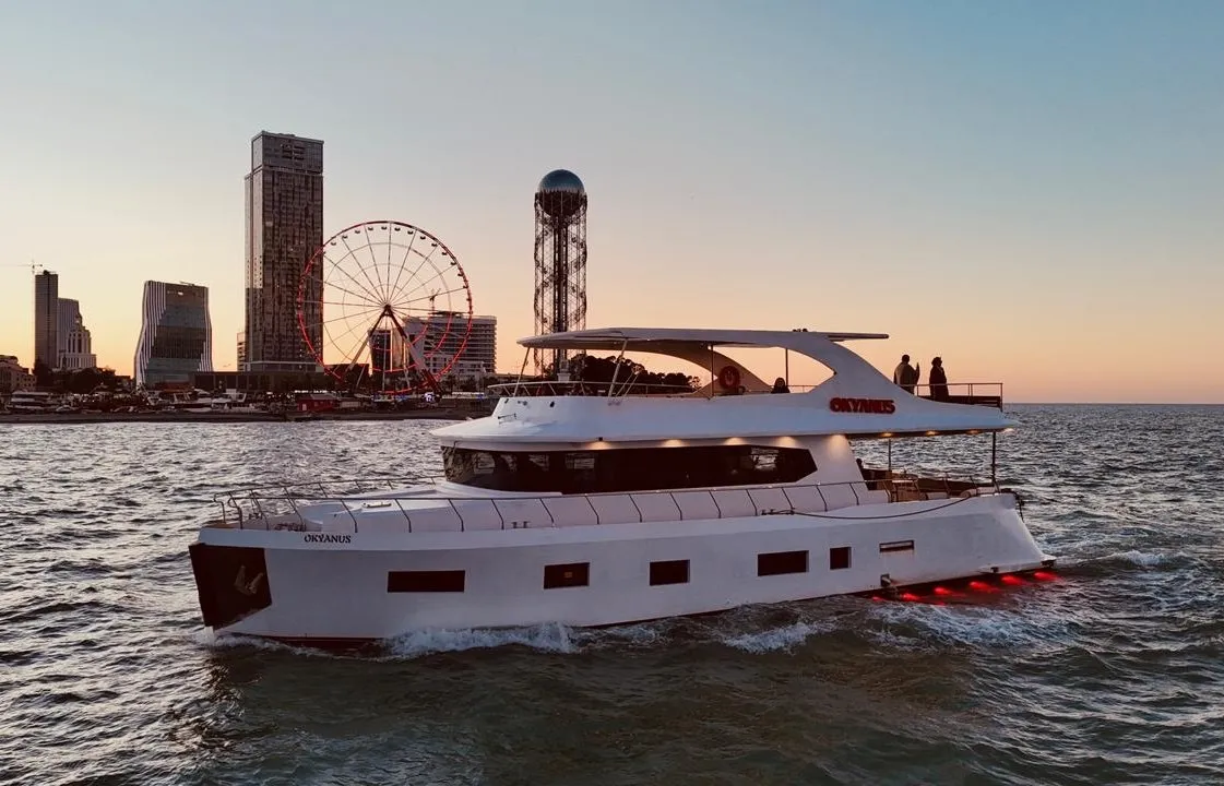 Okyanus Yacht Charter in Batumi — VIP up to 60 Guests Okyanus Yacht Charter in Batumi — VIP up to 60 Guests