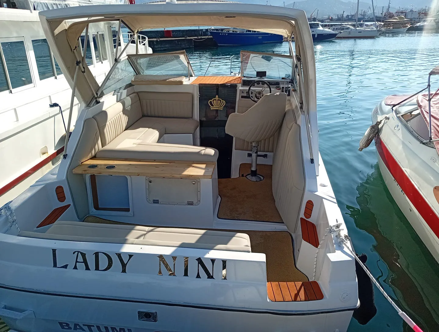 Fishing on yacht Lady Nini in Batumi - up to 11 guests Fishing on yacht Lady Nini in Batumi - up to 11 guests