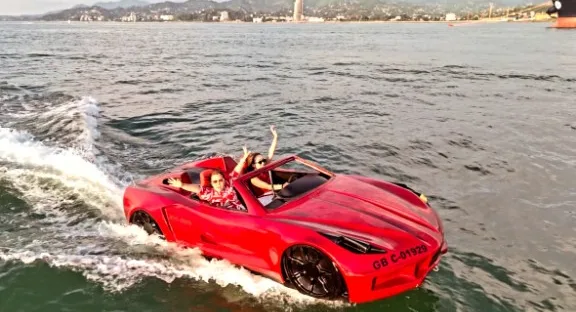 Ferrari Spider JetCar rental in Batumi - 2 people Ferrari Spider JetCar rental in Batumi - 2 people