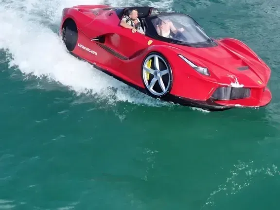 Ferrari Aperta JetCar rental in Batumi - 2 people Ferrari Aperta JetCar rental in Batumi - 2 people
