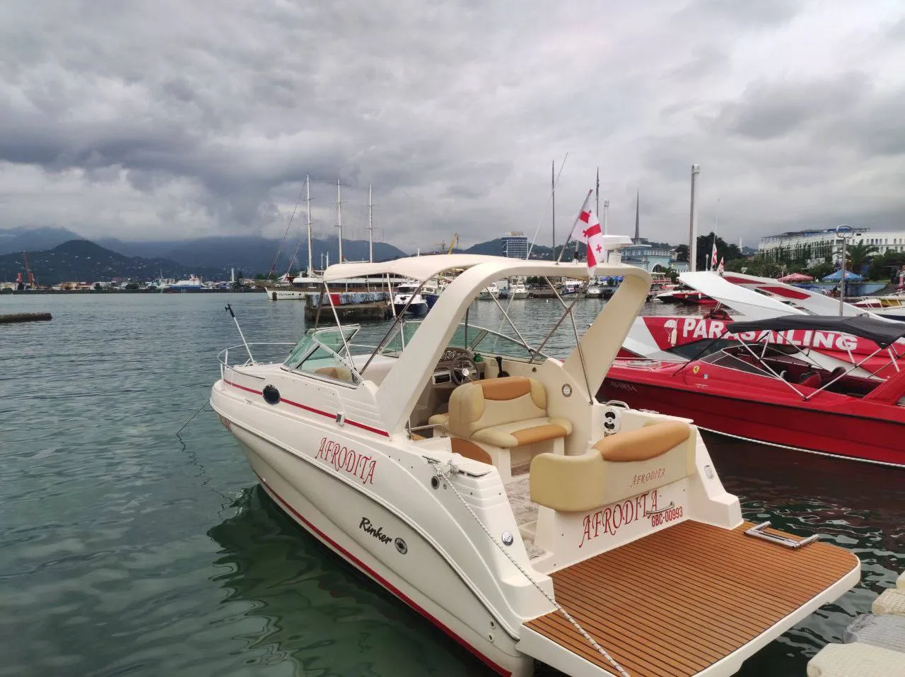 Afrodita Boat Rental in Batumi — 7–8 Guests Afrodita Boat Rental in Batumi — 7–8 Guests